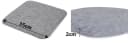 sunnypillow Stuhlkissen 4er Set Filz Kaltschaumstoff Bild 3