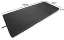 sunnypillow Klappmatratze Premium Anthrazit 15 cm Bild 1