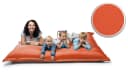 sunnypillow Sitzsack Outdoor & Indoor Orange Polyester Bild 3