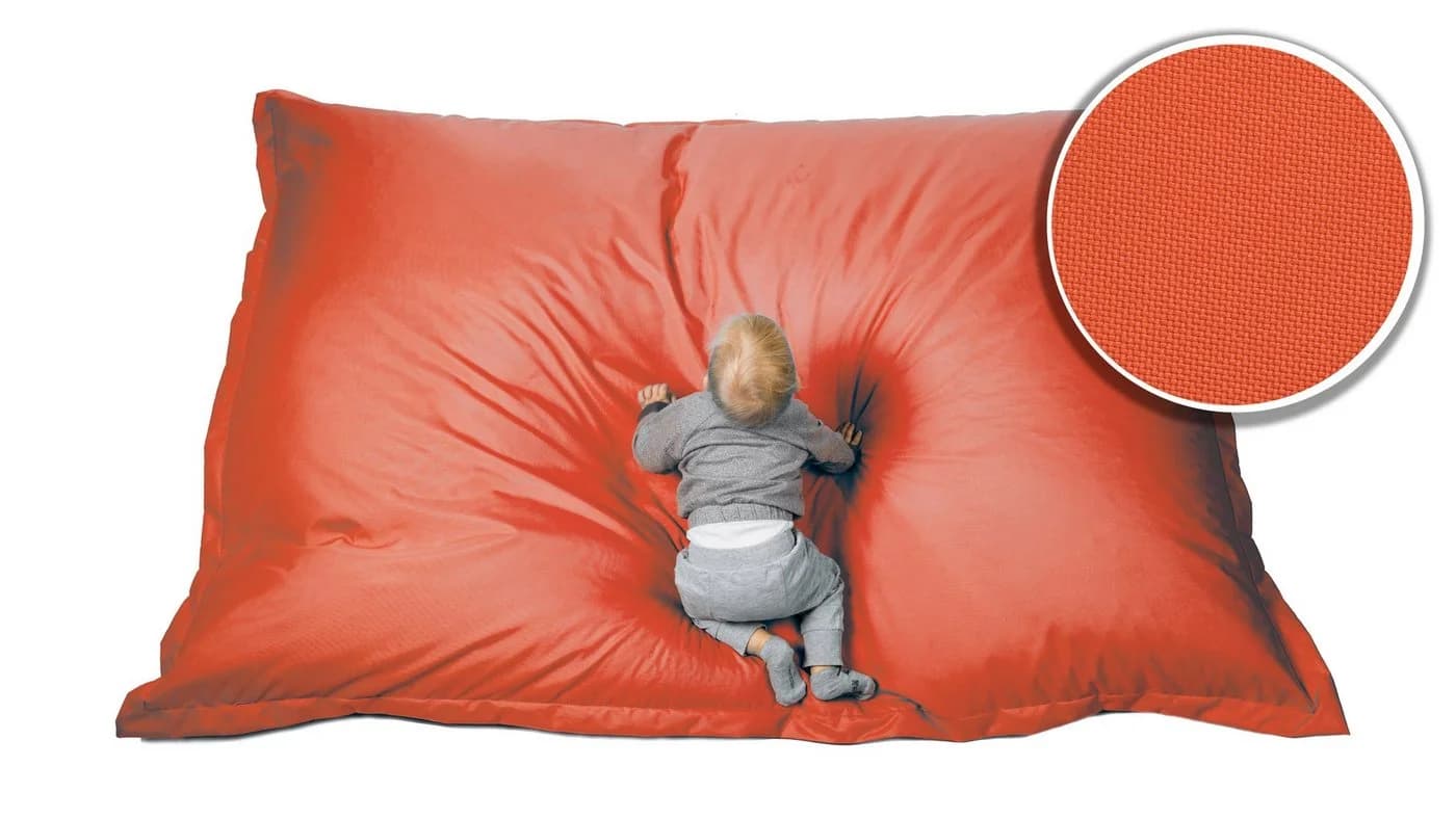 sunnypillow Sitzsack Outdoor & Indoor Orange Polyester - Bild 4