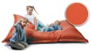sunnypillow Sitzsack Outdoor & Indoor Orange Polyester Bild 5