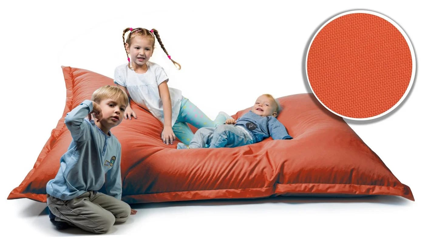 sunnypillow Sitzsack Outdoor & Indoor Orange Polyester - Bild 5