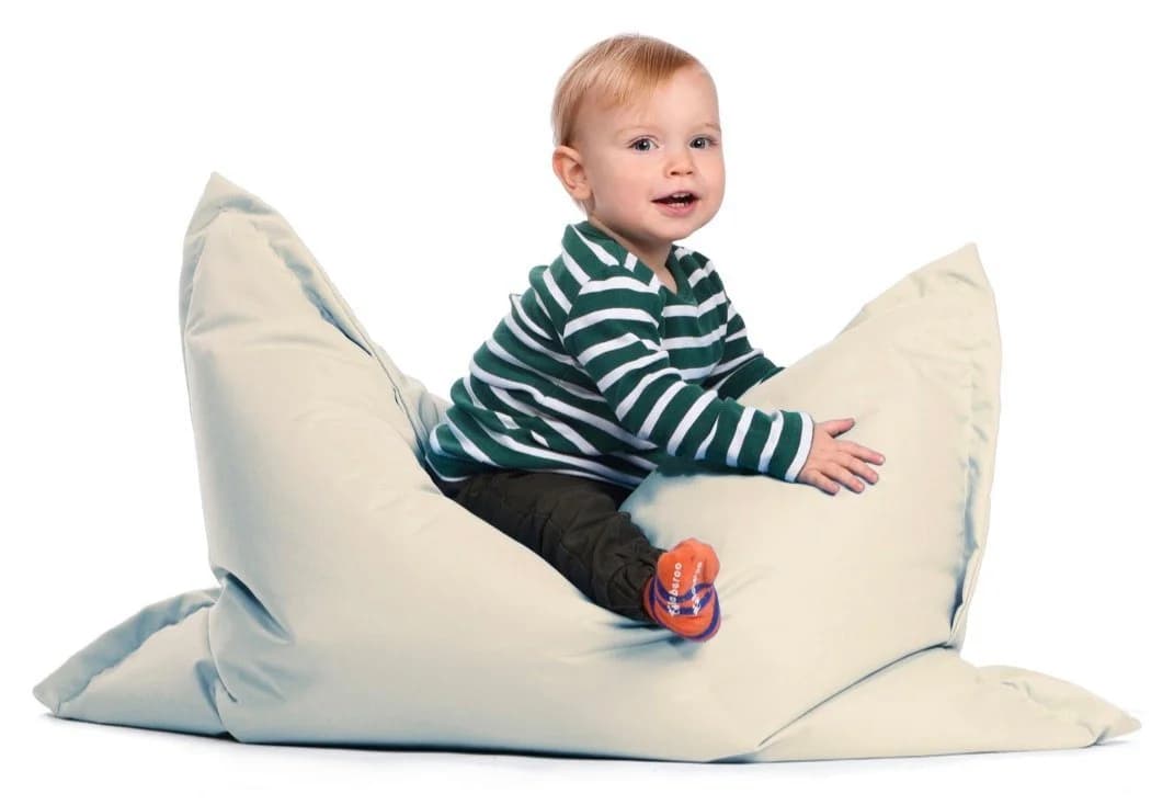 sunnypillow Sitzsack Outdoor & Indoor - Cremefarben - Bild 2