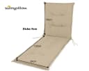 Sunnypillow Liegenauflage 190x60cm 2 Stück Beige UV-Lichtecht Bild 3
