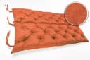 sunnypillow Bankauflage Orange Polyester Bild 4