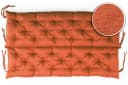 sunnypillow Bankauflage Orange Polyester Bild 5