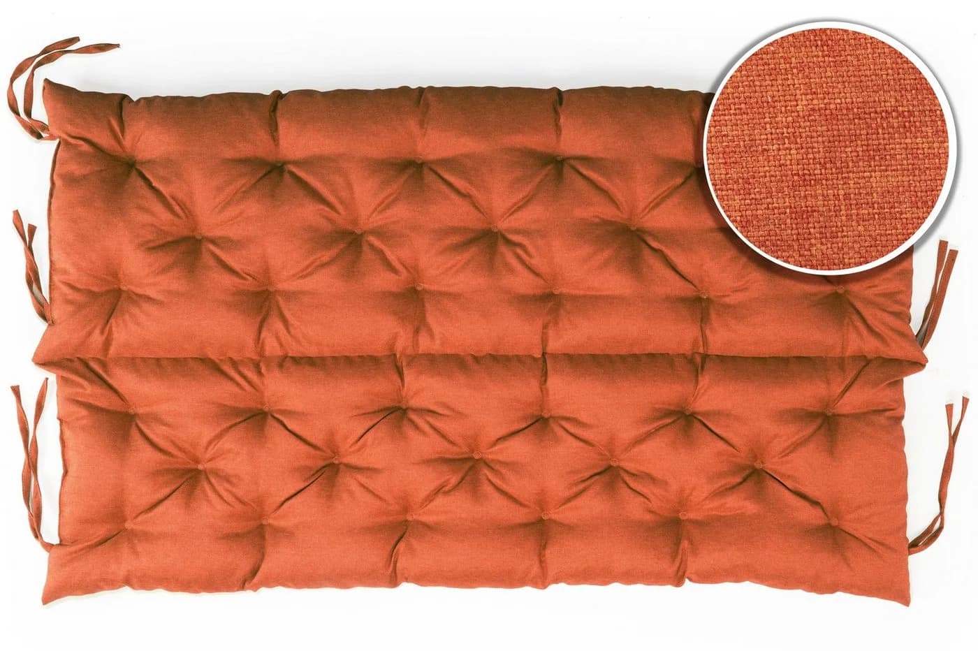 sunnypillow Bankauflage Orange Polyester - Bild 5