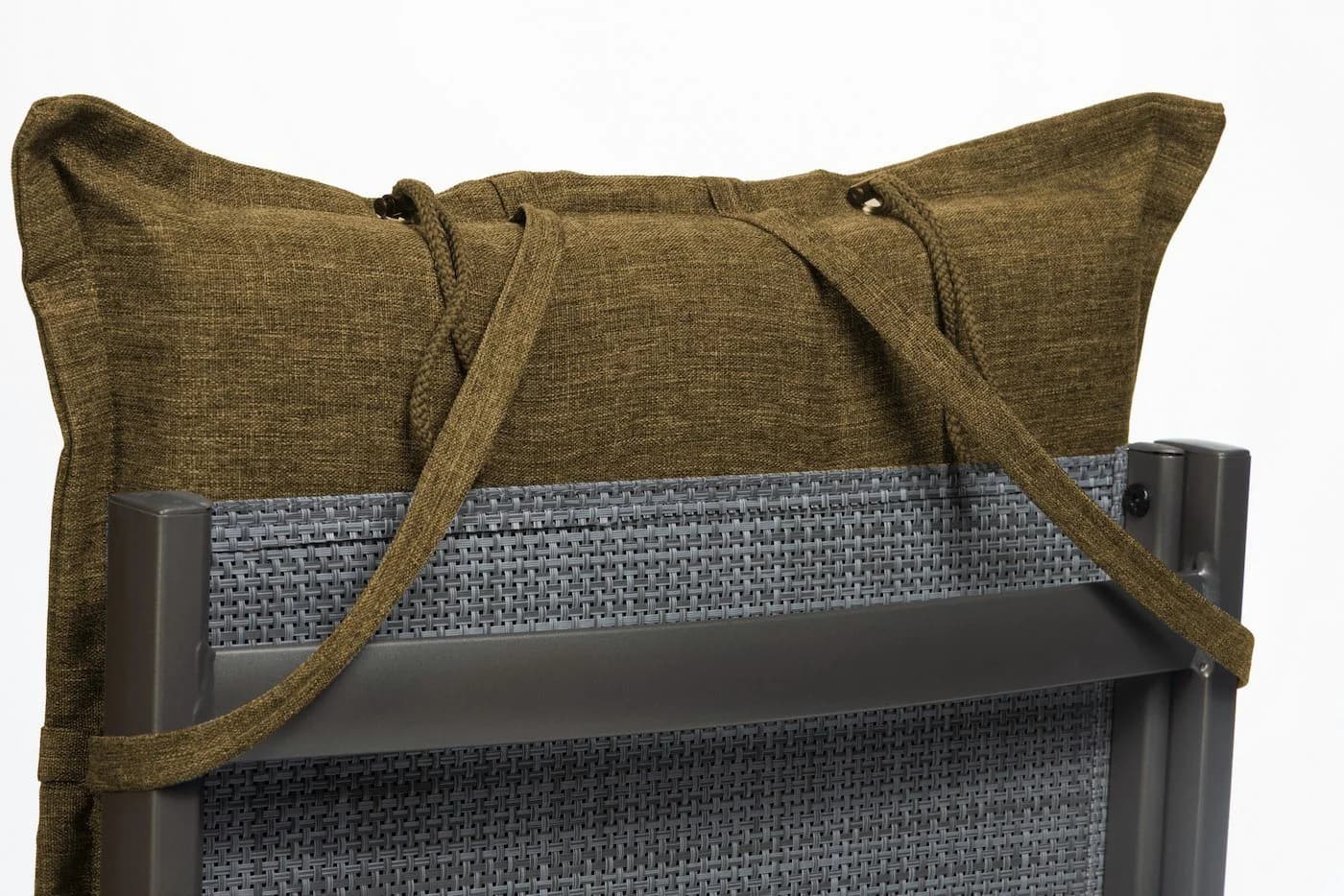 sunnypillow Hochlehnerauflage Braun 6er Set mit Kopfpolster - Bild 5