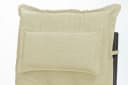 Sunnypillow Hochlehnerauflage Gartenstuhlauflage mit abnehmbarem Kopfpolster Bild 4
