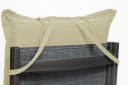 Sunnypillow Hochlehnerauflage Gartenstuhlauflage mit abnehmbarem Kopfpolster Bild 5