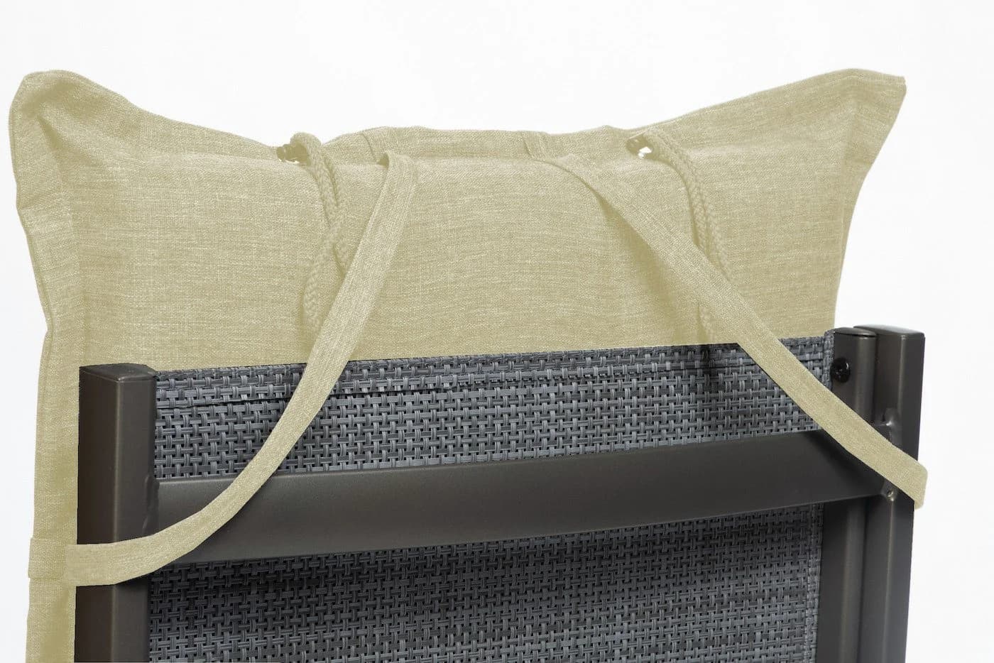 Sunnypillow Hochlehnerauflage Gartenstuhlauflage mit abnehmbarem Kopfpolster - Bild 5