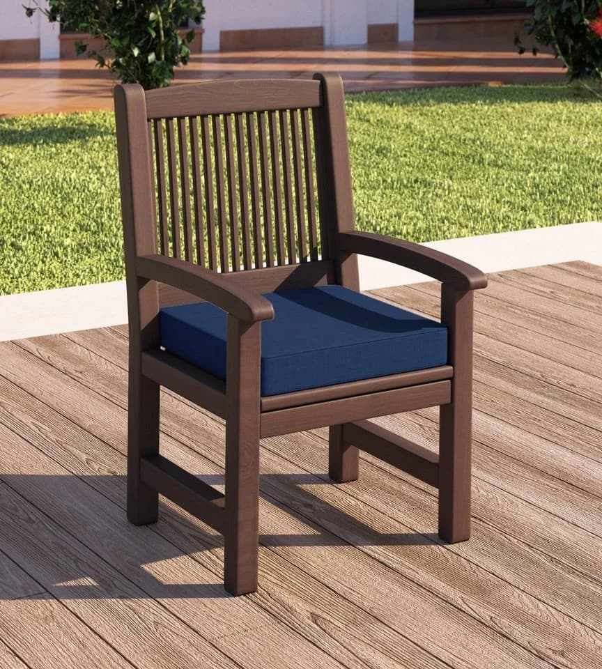 sunnypillow Bankauflage mit abnehmbarem Bezug für Gartenbank
