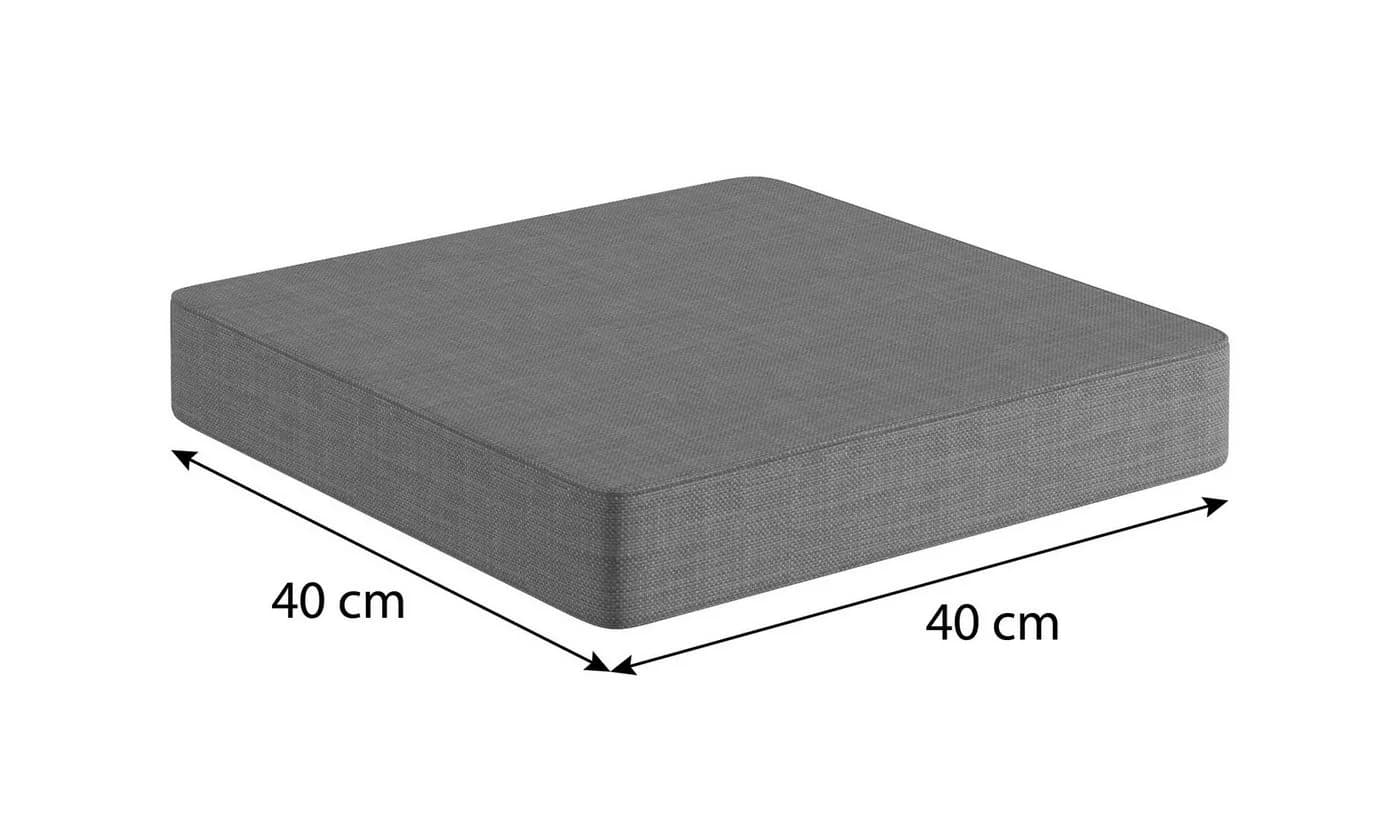 sunnypillow Bankauflage mit abnehmbarem Bezug für Gartenbank - Bild 4