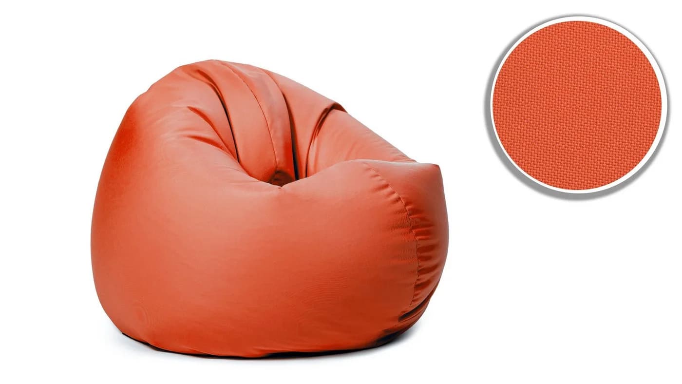 sunnypillow Sitzsack Orange Outdoor Indoor Polyester Oxford 600D - Bild 3