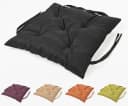 sunnypillow Bankauflage Schwarz Polyester 12cm Dicke Bild 2