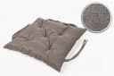sunnypillow Bankauflage Grau Polyester mit Befestigungsbändern Bild 5
