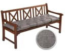 sunnypillow Bankauflage Grau 160x60 cm - Wasserabweisend & Dick Bild 5