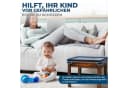Hoffenbach Kindersicherung Kantenschutz-Set Schwarz Weiß Braun Schaumstoff Bild 4