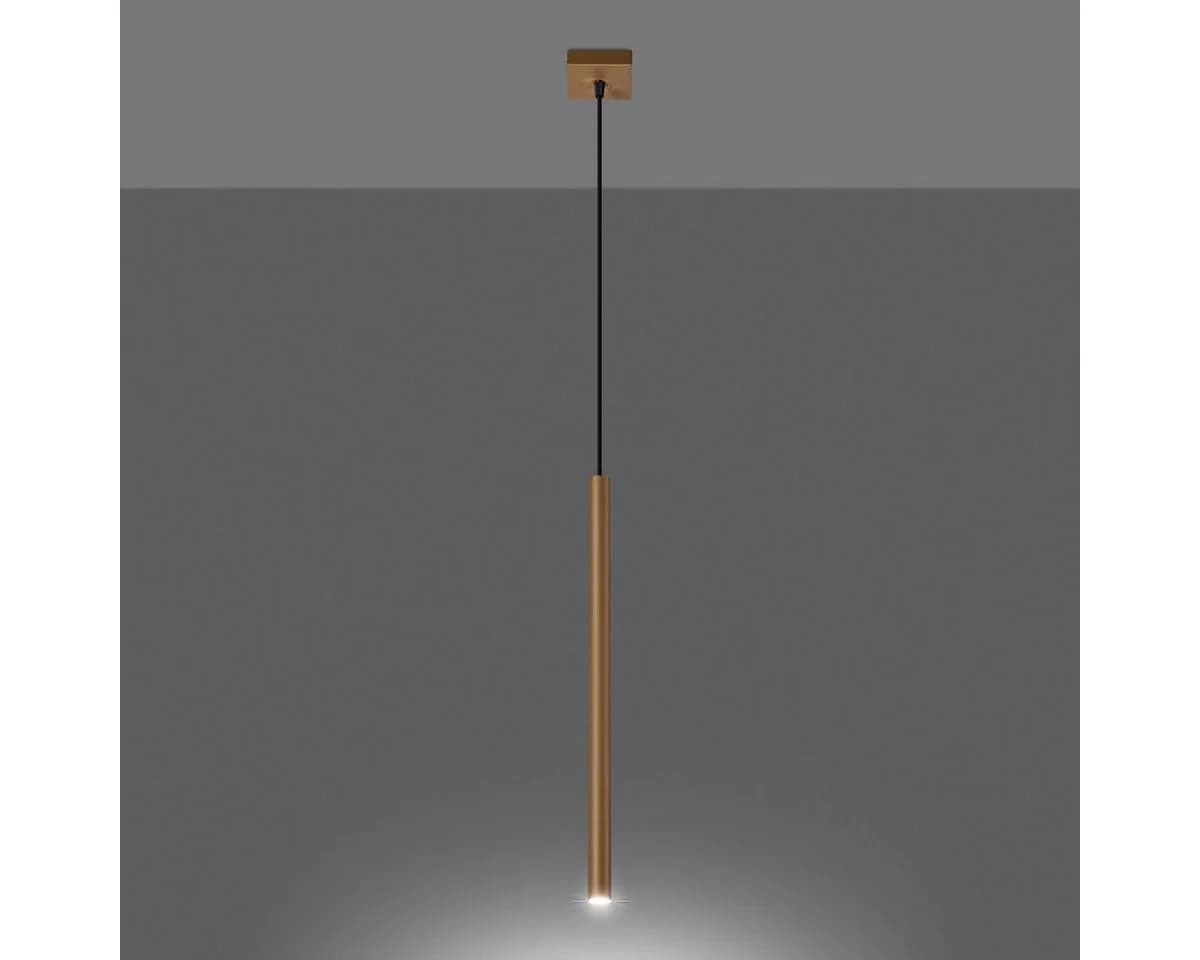 SOLLUX lighting Hängeleuchte Pastelo 1 Golden