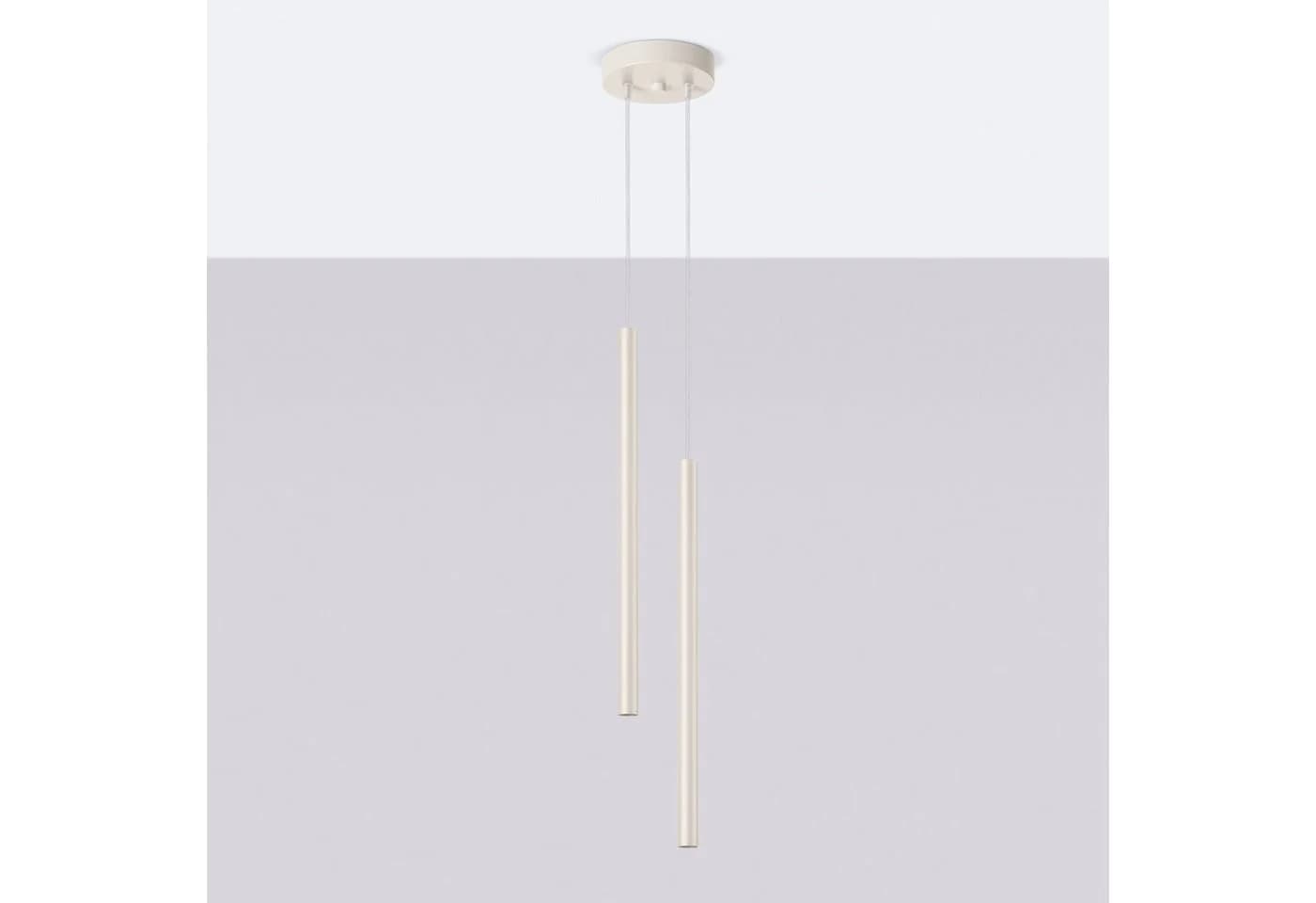 SOLLUX lighting Hängeleuchte Pastelo 2 Beige