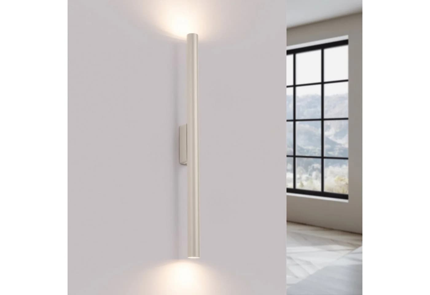 Wandleuchte Pastelo Beige Stahl 2-flg. - Bild 2