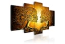 Artgeist Wandbild Song of Love Braun Gelb Bild 2