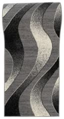 Mazovia Flurläufer Modern Grau Kurzflor Bild 1