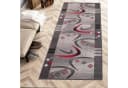 Mazovia Läufer Grau Modern Kurzflor Vorzimmer Bild 2