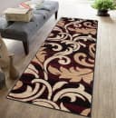 Mazovia Läufer Modern Braun Kurzflor für Vorzimmer Bild 2