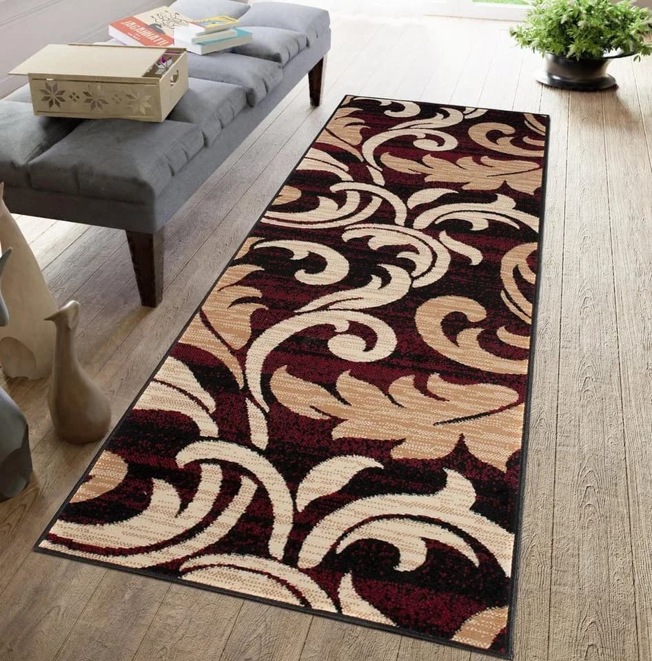 Mazovia Läufer Modern Braun Kurzflor für Vorzimmer - Bild 2