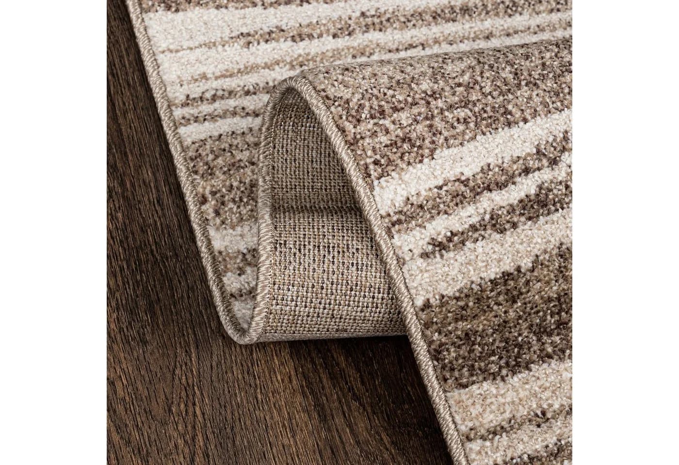 Mazovia Flurläufer Modern Beige Creme 70x100cm Kurzflor - Bild 4