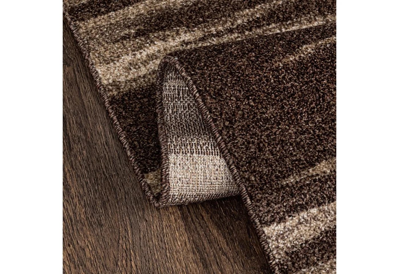 Mazovia Flurläufer Braun Kurzflor 70x100cm - Bild 5