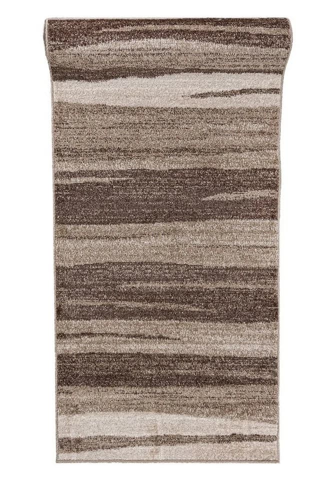 Mazovia Läufer Flurläufer Modern für Vorzimmer, Küche - Beige, 70 x 100 cm, Kurzflor, Meterware, Höhe 10 mm - Bild 2