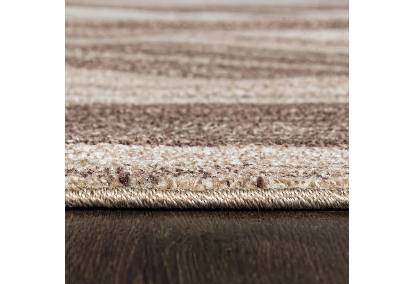 Mazovia Läufer Flurläufer Modern für Vorzimmer, Küche - Beige, 70 x 100 cm, Kurzflor, Meterware, Höhe 10 mm - Bild 5