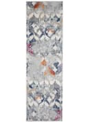 Mazovia Teppichläufer 80x100 cm Kurzflor Modern Abstrakt Bild 5