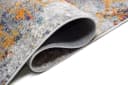 Mazovia Flurläufer Modern Kurzflor Grau/Gelb Bild 3