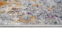Mazovia Flurläufer Modern Kurzflor Grau/Gelb Bild 4