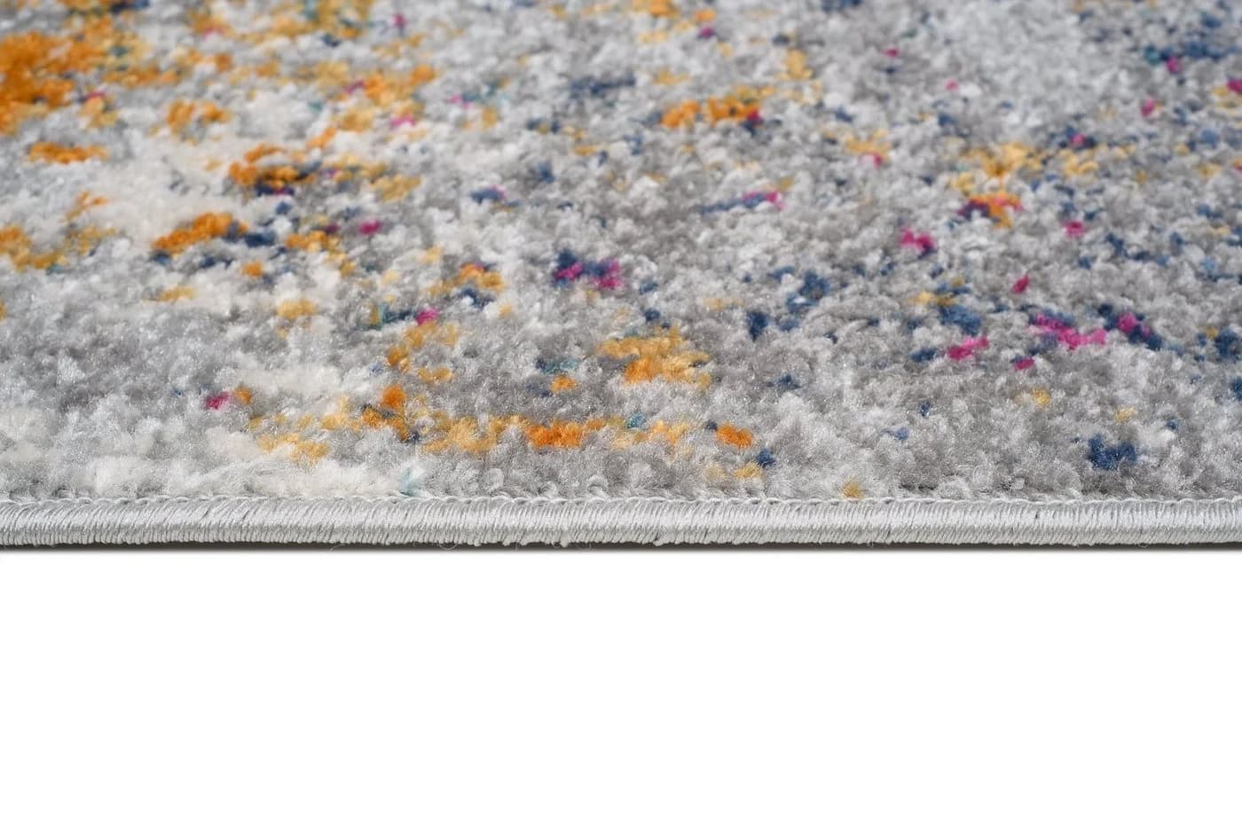 Mazovia Flurläufer Modern Kurzflor Grau/Gelb - Bild 4