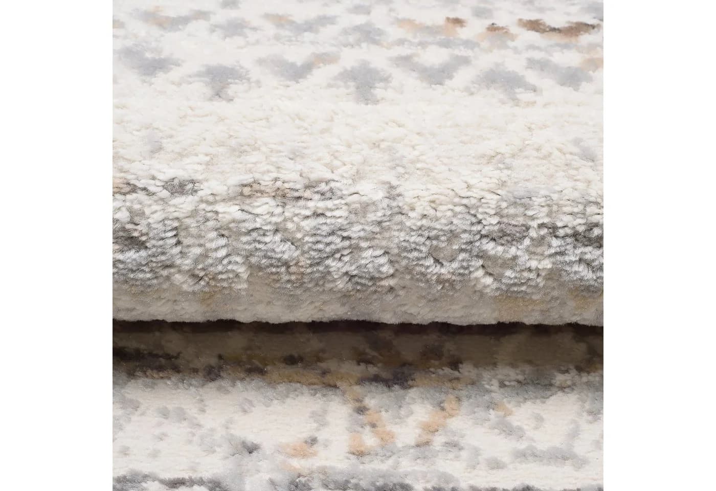 Mazovia Läufer Modern Abstrakt Grau Beige Kurzflor - Bild 4