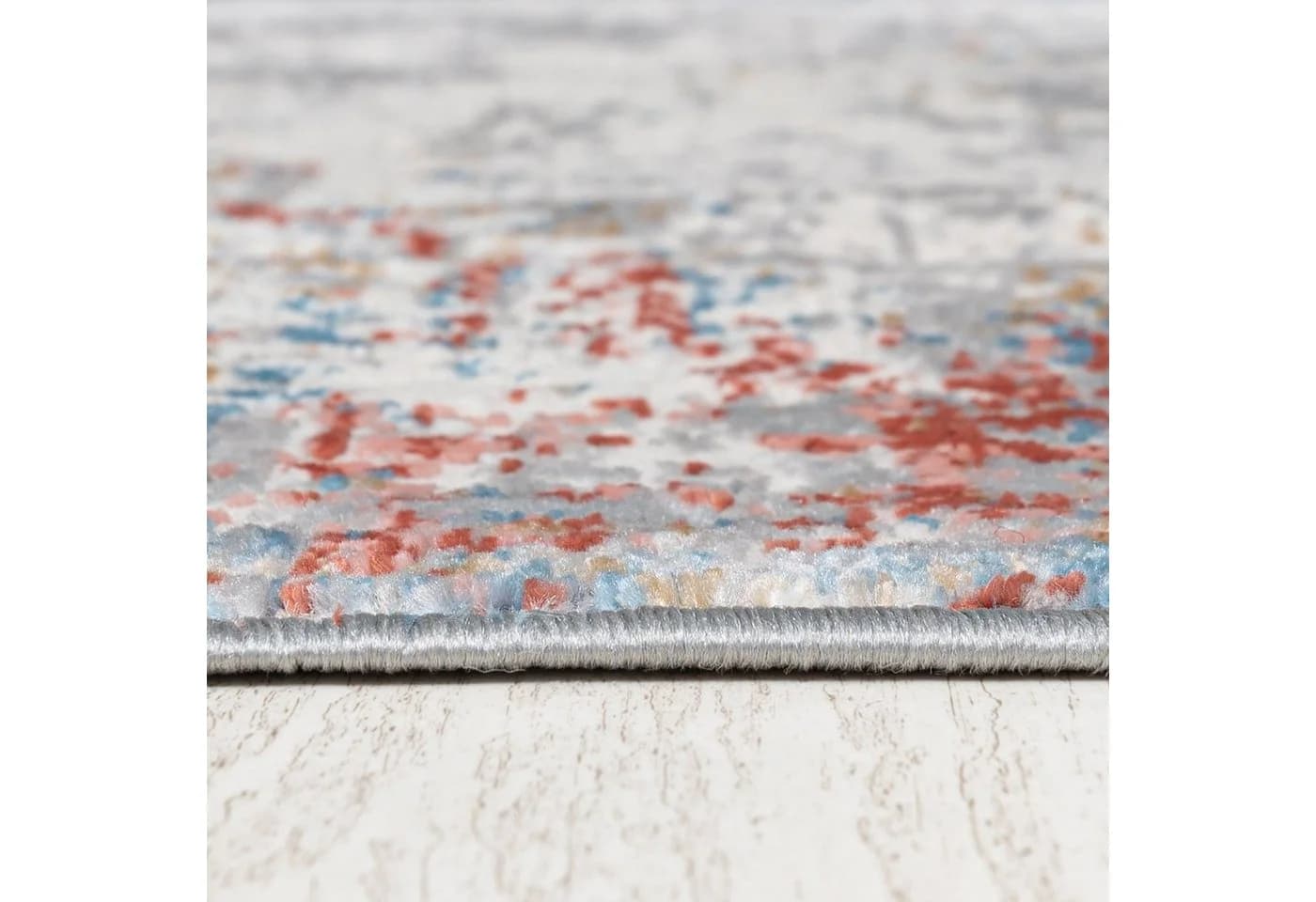 Mazovia Läufer Modern Grau Abstrakt Kurzflor - Bild 5