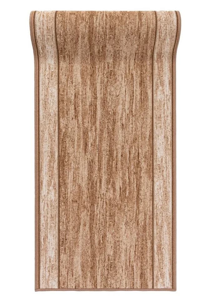 Mazovia Teppichläufer Beige Kurzflor Rutschfest Meterware - Bild 2