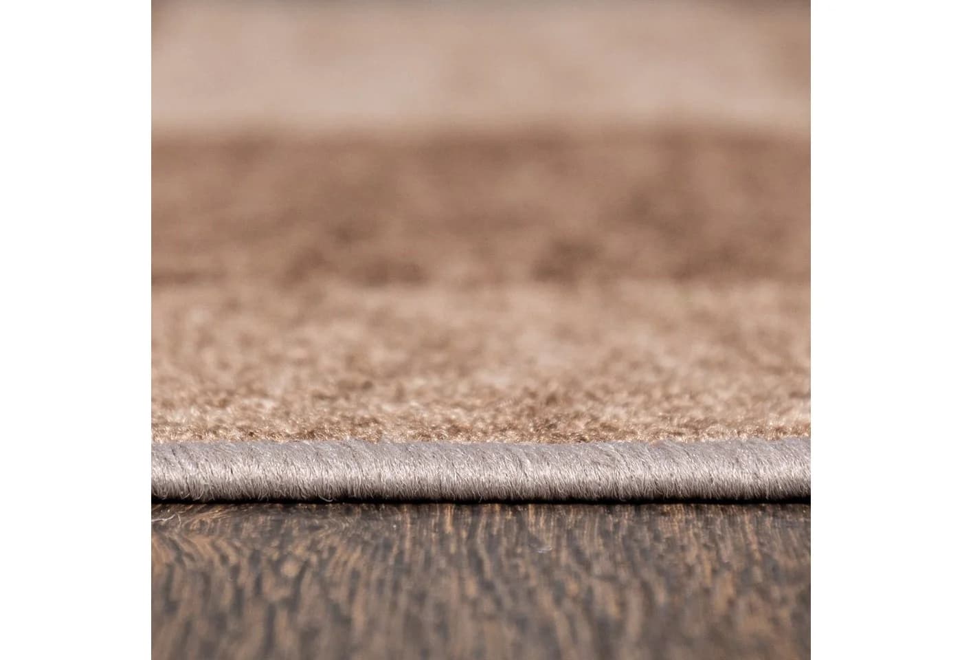 Mazovia Teppichläufer Beige Rutschfest Meterware Kurzflor - Bild 5