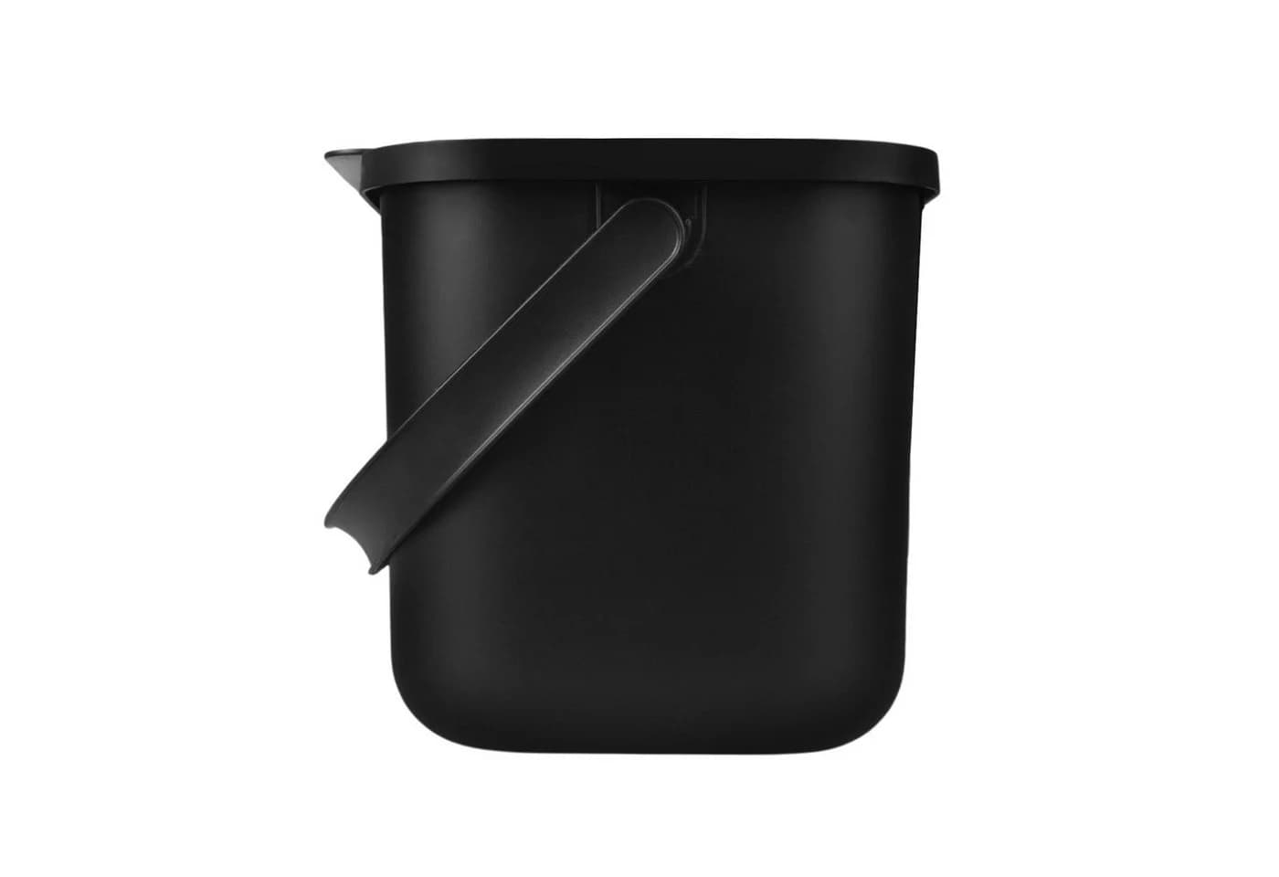 Practic Biomülleimer 6L Schwarz Kunststoff Mini Bini - Bild 3