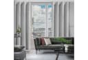 Design91 Samtvorhang Silber 140x250 cm Ösen blickdicht Bild 3