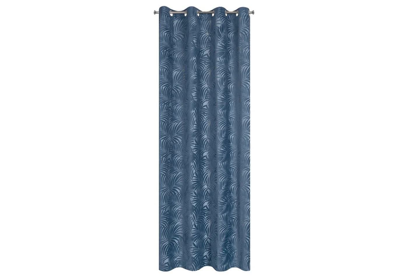 Eurofirany Vorhang LIVIA Blau 3D-Struktur Polyester - Bild 2