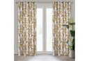 Design91 Vorhang mit Dschungel Muster Palmenblätter Botanische Motive Blickdicht Bild 5