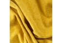 Eurofirany Wohndecke ACRYL Gelb Chenille mit Fransen Bild 4