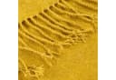 Eurofirany Wohndecke ACRYL Gelb Chenille mit Fransen Bild 5