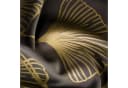 Eurofirany Vorhang 140x250 cm Blickdicht Ösen Ginko Muster Satin Gold Bild 5
