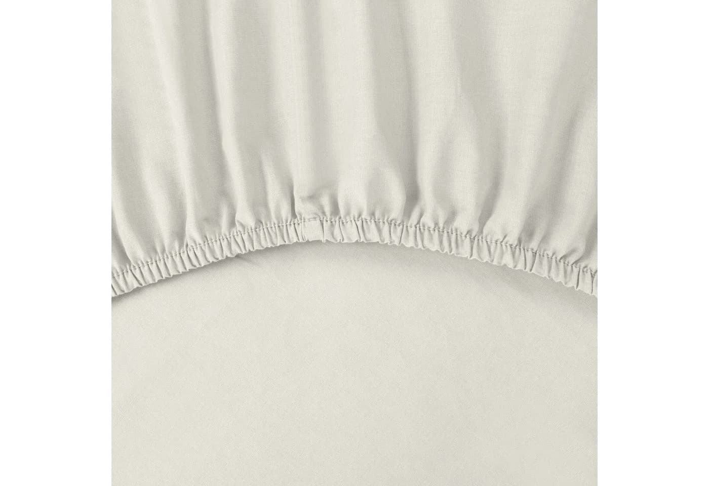 Eurofirany Spannbettlaken BASIC Creme Baumwolle - Bild 5